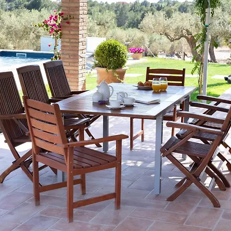 בקתה Santolina - En Con Piscina Privada, Jardin Y Barbacoa - Deltavacaciones ל'אמפולה